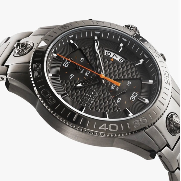 💯 - New Authentic VERSUS Versace Griffith Chronograph Bracelet Watch, 46mm - Picture 3 of 14